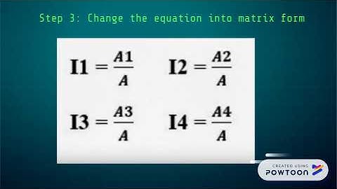 BETE 1313 ELECTRICAL WORKSHOP 2 Mesh Current