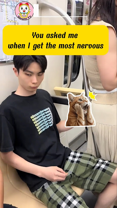 The moment I got flustered 😳