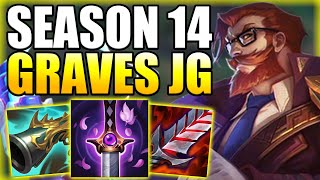 THIS IS HOW TO PLAY GRAVES JUNGLE AFTER THE SEASON 14 ITEM CHANGES! Gameplay Guide League of Legends