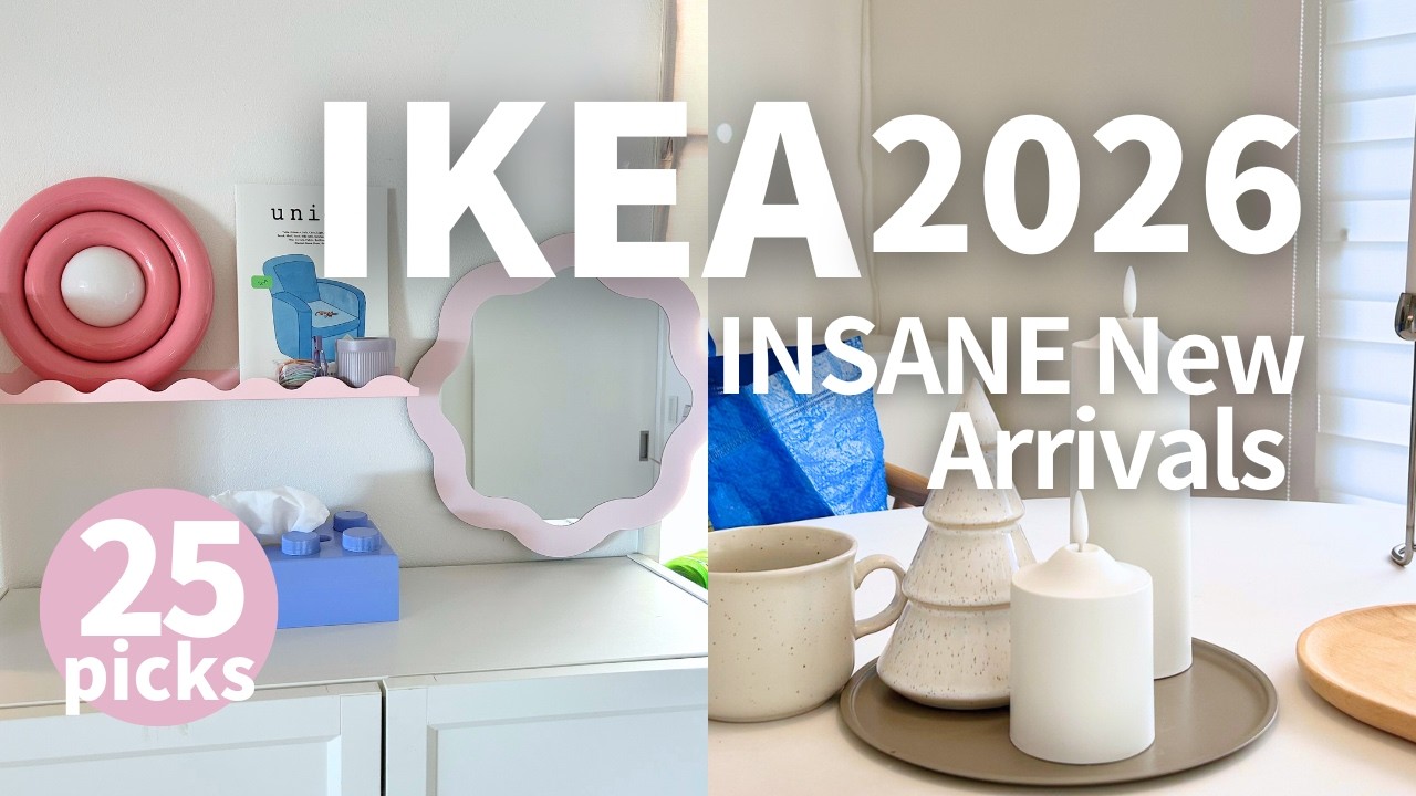 IKEA New Arrivals 2026: 25 Must-See Picks (New Flicker LED Candles + Art Display Shelf)