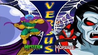 Mysterio Morbius Vulture and many other Spiderman friends battle