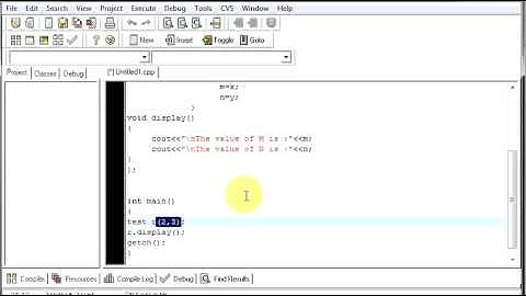 C++ Constructor with Parameters