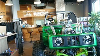 ジムニー車検　モーターファームにて