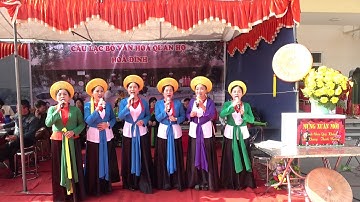 EM HÁT ANH NGHE / CLB Quan Họ Khu Hòa đình, Võ cường, Bắc ninh.