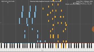 Pokemon Ruby/Sapphire/Emerald - Fortree City Piano Arranged - MIDI