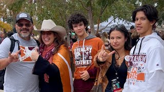 Divided Households, United Rivalry: TAMU vs. UT brings fans together at Aggie Park tailgate