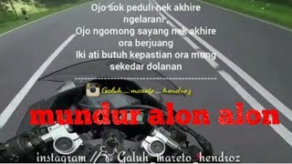 mundur-alon-alon