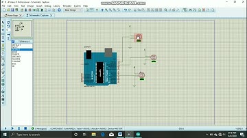 simulation servo motor with proteus
