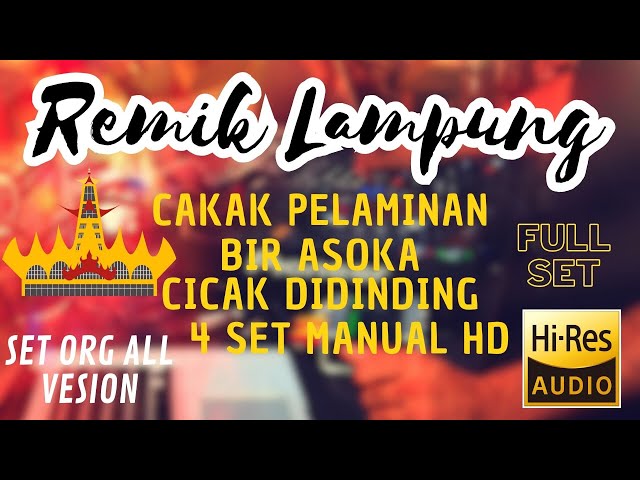 REMIK LAMPUNG - CAKAK PELAMINAN - FULL SET ORG ALL VERSI class=