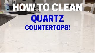How To Clean and Maintain Quartz Countertops