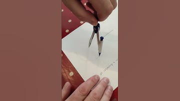 How to draw a 4cm diameter circle