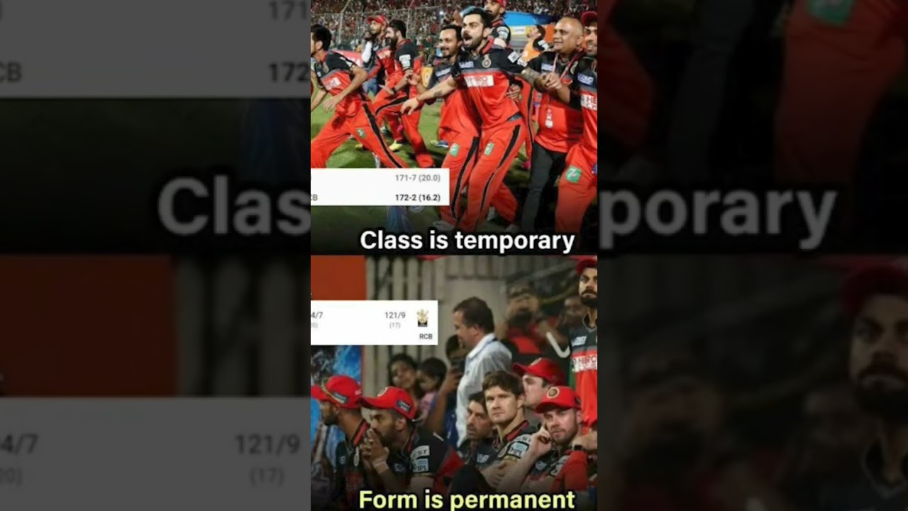 RCB vs KKR memes 