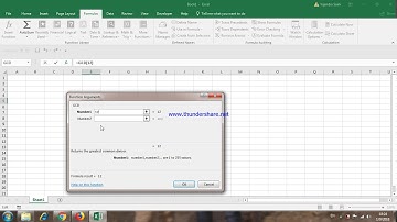 How to calculate GCD in excel