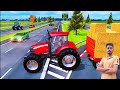 Village Tractor Game:Chained Tractor Offroading Game | Android Driving AD