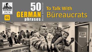 50 German Phrases - How to Talk with Bureaucrats, Level A1-A2 #lerngerman #germanlanguage