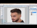 How to CutYour own hair in Photoshop 7.0 - In Hindi / Urdu
