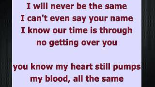 The Used - Getting Over You (Lyrics)