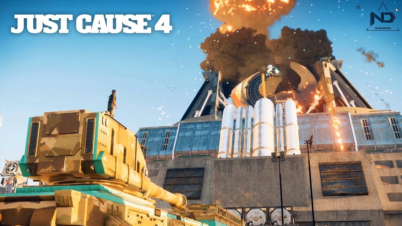 Just Cause 4 #17 - Phá huỷ vũ khí tạo ra bão cát siêu khủng | ND Gaming