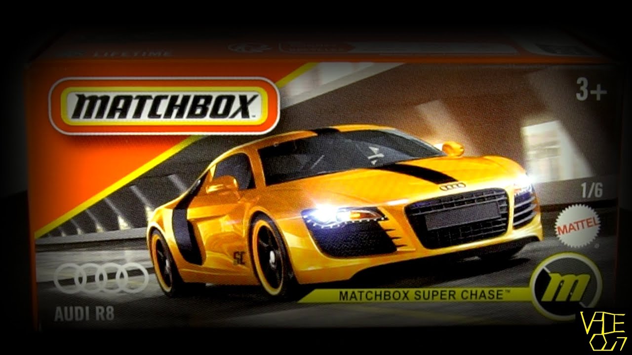 Matchbox Super Chase Audi R8 - YouTube