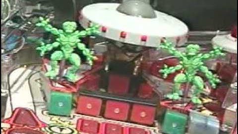 Attack From Mars Pinball Promo Video