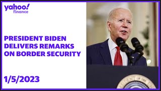 President Biden delivers remarks on border security