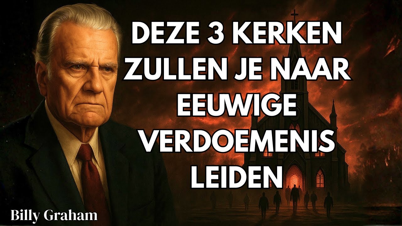 VOORKOM DEZE 3 KERKEN, ZE LEIDEN JE NAAR EEN EWIGE VERNIETIGING - Billy Graham