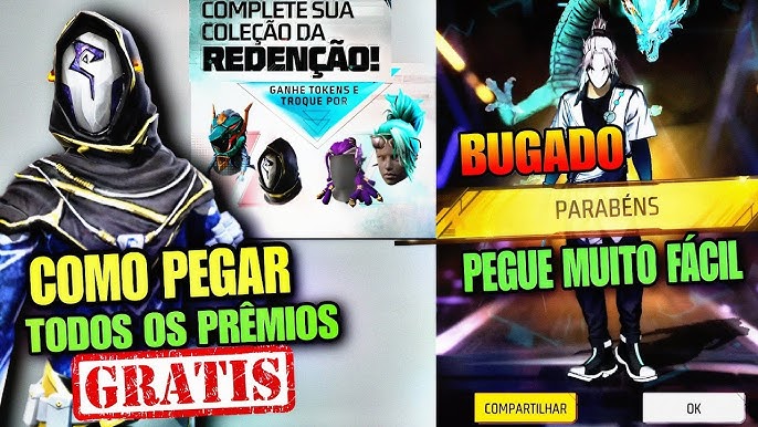 Free Fire oferece códigos e recompensas no novo evento O Jogo Virou