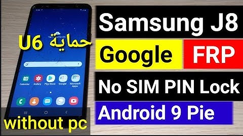 Samsung J8 Bypass Google Account/FRP Lock |ANDROID 9 Without PC