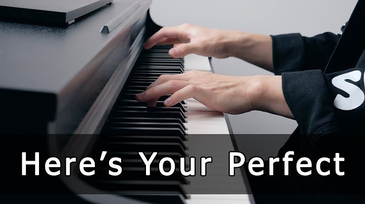 Here's Your Perfect - Jamie Miller (Piano Cover by Riyandi Kusuma)