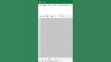Líneas de división en Excel - ¿Ocultarlas o cambiarles el Color? #shorts