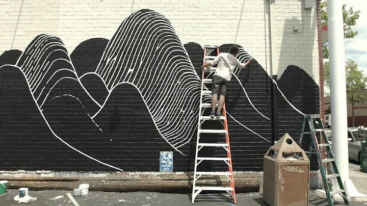 Brendan Monroe in San Francisco - Converse Wall to...