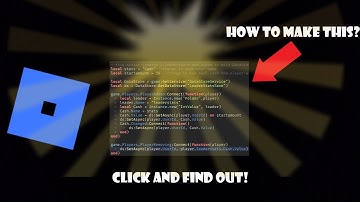 How To Make DataStore In Roblox Studio