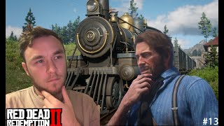 РАЗБОРКА В ДВИЖЕНИИ! | Ограбление ПОЕЗДА в RDR2 #13