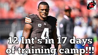 Deshaun Watson has been WILDLY INCONSISTENT at Browns training camp
