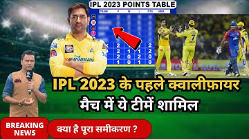 IPL 2023 Today Points Table | CSK vs DC After Match Points Table | Ipl 2023 Points Table