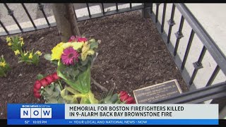Boston Fire Department honors 2 firefighters killed 2014 Back Bay fire