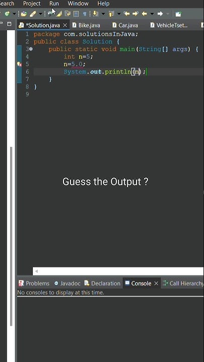 Guess the Output of these Java Program #java #learnwithme #codinglife ...