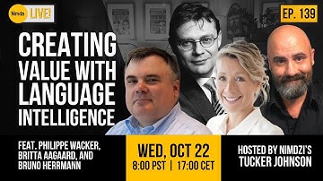 Creating Value with Language Intelligence feat. Philippe, Britta and Bruno