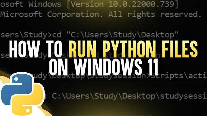 How To Run Python Files On Windows 11 |  Run .py Files On Windows 11