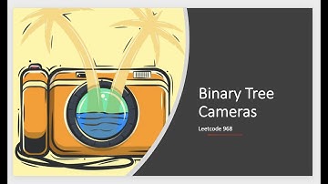 Binary Tree Cameras | Leetcode 968 | Leecode Hard | Live coding session