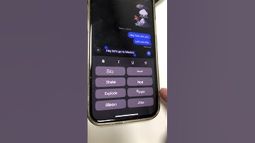 iOS 18 has some beautiful message effects. Try these!