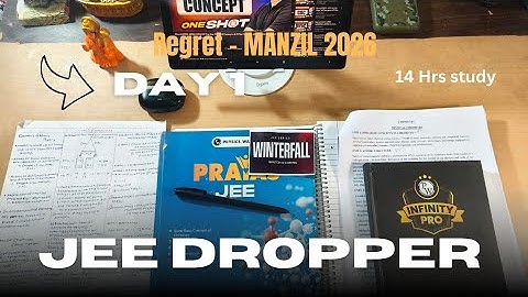 Day 1 - Manzil 2026 | JEE 2026 | #jeebatch #studyvlog #jee2026 #manzil2026 