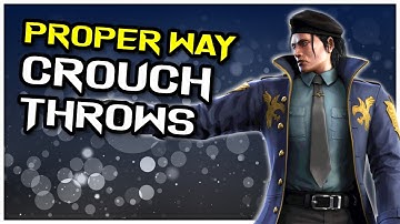 The PROPER Way To Use Dragunov Crouch Throws | Tekken 7 Dragunov Guide