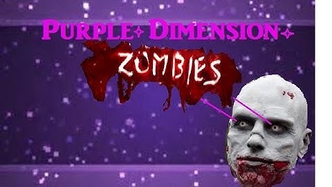 Purple Dimension Custom Zombies Buyable Ending Solo