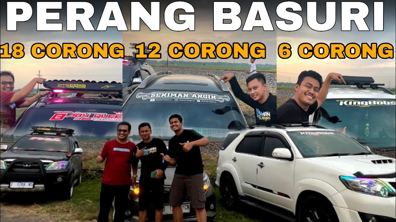 TELOLET BASURI SOUND WAR ‼️ РАЗЛИЧИЯ ЗВУКОВ 18 КОРОНГ, 12 КОРОНГ И 6 КОРОНГ, В БАСУРИ КОРОНГ