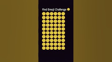 Find Emoji Challenge Part5#fine#mindgames