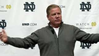 Coach Kelly Spring Opening Press Conference
