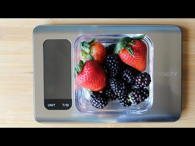 ETEKCITY / Kitchen Scale Digital Meal Planning Prep Weight Loss Calorie  Counter