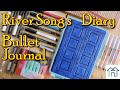 DOCTOR WHO | Bullet Journal as RIVER SONG's Diary