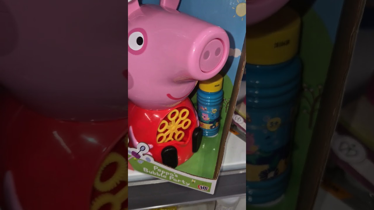 peppa pig bubble party figurine pack 
